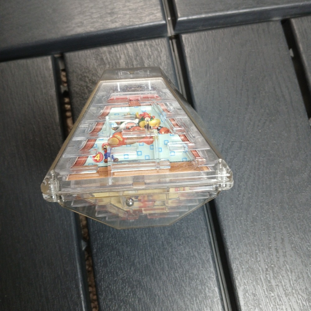Vtg 1997 Taco Bell Nintendo Super Mario 64 Decagon Ball Maze Toy Bowser Toad ZC - Picture 4 of 7